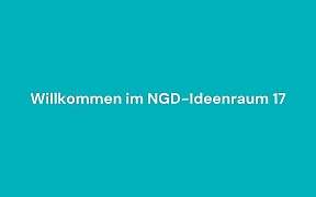 Einladende Grafik für den NGD-Ideenraum 17.